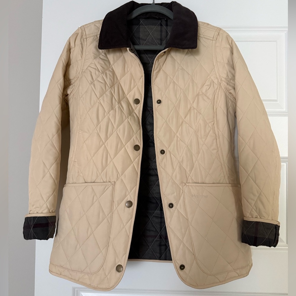 Barbour Winter Tartan Quilted Jacket